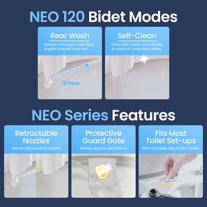 Luxury Factory <strong>Wholesale</strong> High Quality Non-electric <strong>Bidet</strong> Toilet Attachment With Self-cleaning Nozzle Reversible <strong>Bidet</strong> Attachment - Product Image 4