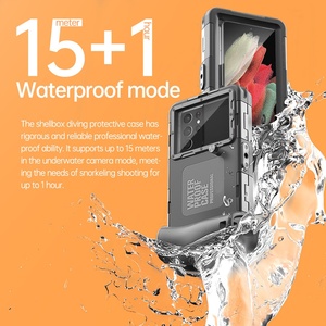 Funda Impermeable Sumergible de 15 Metros para <span class=keywords><strong>iPhone</strong></span> 15 14 13 Pro Max 17 Air 16 Plus, con Pantalla Táctil, para Natación y Buceo - Product Image 4