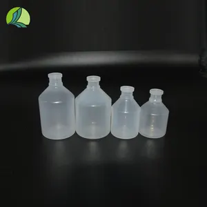 Persediaan Botol Vaksin Plastik 40ML 50Ml 100Ml PET untuk Obat Dokter Hewan