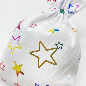 Bolsas de Regalo de Tela con Cordón de Lujo para Navidad, Nuevo Diseño Impreso, Bolsa Promocional - Product Image 5