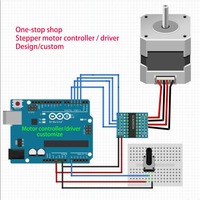 Pilote de contrôleur de moteur pas à pas électrique personnalisable Services ODM pour la recherche et le développement Conception Production Fabrication