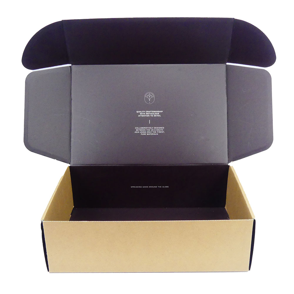 Corrugated Shipping Boxes Mailer Box Underwear Clothing Packaging Airplane Mailer Box