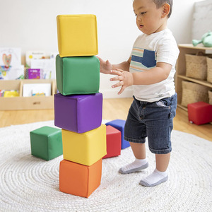 Trẻ Em Bé Trẻ Em Toddler Khối Bọt Mềm Chơi Bộ-6 Khối/Bộ Bền Cho Các Trường Học & Trung Tâm Mua Sắm - Product Image 5