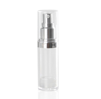Flacon Transparent pour crème cosmétique, présentoir de lotion PETG, de 15ml, 30ml ou 50ml, vente en gros, d'usine, nouveau