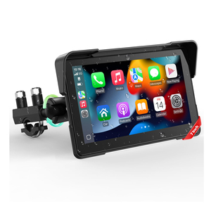 Màn hình điều hướng GPS không dây Carplay 7 inch cho xe máy, chống nước IPX7, hỗ trợ Android Auto, độ sáng 800 nit, dùng được cho tất cả các loại xe máy - Product Image 1