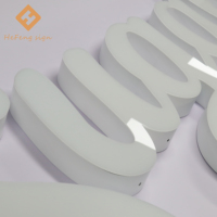 Lettres en acrylique 3D lumineuses à LED avec dégradé personnalisé - Fabrication directe d'usine - Panneau de signalisation pour bureau, maison, pâtisserie, boulangerie