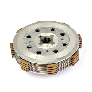 Cesta de conjunto de tambor de configuración de embrague completa (5 uds) Kit de placas de fricción placas de embrague para <span class=keywords><strong>YAMAHA</strong></span> YBR125 <span class=keywords><strong>YB</strong></span> 125 XTZ125 - Product Image 1