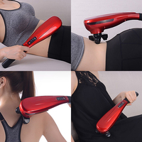 Recargable inalámbrico de mano eléctrico percusión cuerpo tejido profundo músculo vibrador masaje palo martillo varita