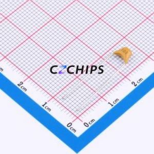 ตัวเก็บประจุเซรามิกแบบโมโนลิธิก (MLCC) รุ่น CT40805B103K500F3 แบบ Through-Hole (THT), ระยะขา P=5 มม. - Product Image 1