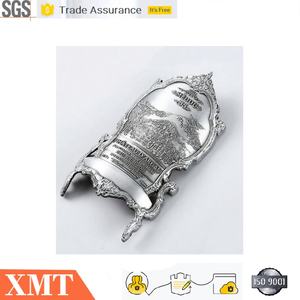 Venta al por mayor en relieve de aluminio de Metal Etiqueta de vino para champán Borgoña Etiqueta de bicicleta etiqueta redonda pegatina para coche - Product Image 6