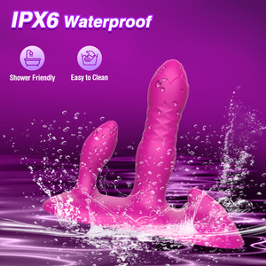Vibrateur pénétrant et vibrant pour femmes et couples, stimulateur du point G, du clitoris et anal, avec fonction de mouvement de va-et-vient, chaise sexuelle et télécommande via application - Product Image 6
