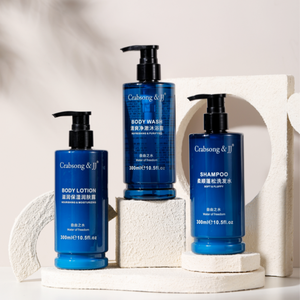 Shampooing et gel douche de luxe pour hôtel, parfum d'agrumes, hydratant, nourrissant, contrôle du sébum, nettoyage des cheveux - Product Image 6