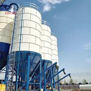 Silo di stoccaggio in polvere di segatura di cemento SDCAD ureas silo personalizzato