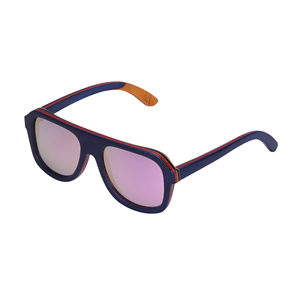 Gafas de Sol de Madera Polarizadas Personalizadas, Diseño Unisex Inspirado en el Skateboard, Gran Venta 2025 - Product Image 3