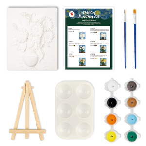 <span class=keywords><strong>Girasoli</strong></span> 3D Kit <span class=keywords><strong>di</strong></span> pittura a rilievo per la casa decorazione modello da colorare giocattoli educativi per gli amanti del girasole - Product Image 2