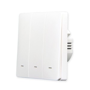 Interruptor de Pared Inteligente Tuya Zigbee 3.0 Estándar Europeo, Botón Pulsador, Cable Neutro Único, Control por Voz y Temporizador a través de Aplicación - Product Image 6