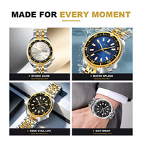 Vente en gros directe d'usine SKMEI 9412 Montre homme en alliage de zinc, boîtier en métal, style tendance, montre à quartz en acier inoxydable pour affaires