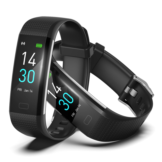 Fitness Tracking Bracelet Smart Funcional Band with Heart Rate Monitor Watch Band Smart Watch