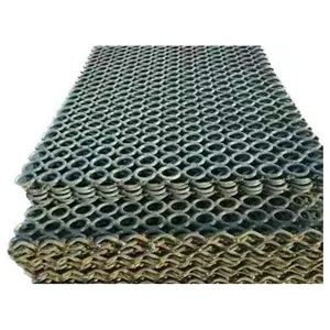 Heavy duty mining Vibrating screen 65Mn 2.0m x 2.5m Welded mining trommel sand stone Wire Screen Mesh for quarry