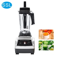 1500W Multifunctionele Commerciële Smoothie Fruitsap Groenteblender Voor Restaurant