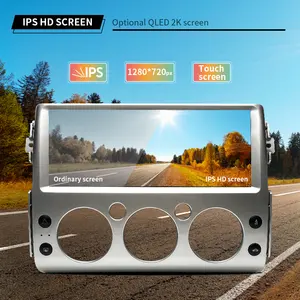 KD-1244 Android Car Radio 12.3 pollici IPS schermo orizzontale lettore multimediale per auto per Toyota FJ Cruiser 2007-2017