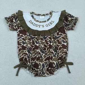 Low Moq High Quality Baby Romper Boys <b>Kids</b> Short Sleeves Embroidery Ducks Green Stripes Toddler <b>Bubble</b> - Product Image 6