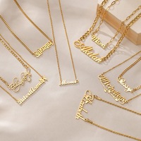 Pendentif Collier Signe Zodiaque Étoile Horoscope Plaqué Or 18 Carats en Acier Inoxydable Haut de Gamme pour Femme
