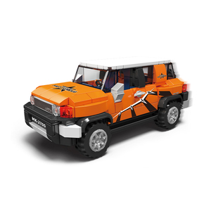Model King - Coche de Bloques de Construcción, Juguete Educativo de Ensamblaje para Niños, Regalo de Cumpleaños 27059, Adorno de Escritorio con Diseño de Roadster - Product Image 1