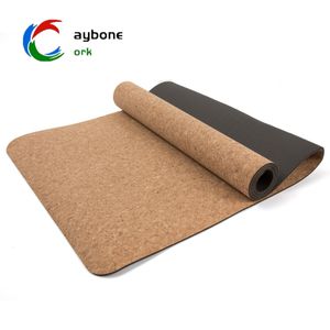 Muestra gratis Estera de goma natural ecológica Antideslizante Fitness Yoga <span class=keywords><strong>Mats</strong></span> con Logo <span class=keywords><strong>Cork</strong></span> Yoga <span class=keywords><strong>Mats</strong></span> Set - Product Image 1