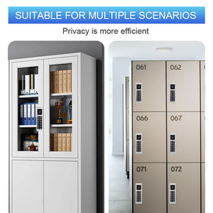 กุญแจล็อคตู้เอกสารดิจิตอล Secukey กุญแจล็อคลิ้นชักอัจฉริยะ กุญแจล็อคตู้แม่เหล็กไฟฟ้า กุญแจล็อคตู้ RFID สำหรับยิม/สปา/สำนักงาน - Product Image 4
