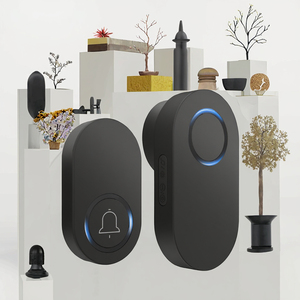 Timbre Inalámbrico YAGO ML007-B de Diseño Moderno, 120dB, Alcance de 350M, IP44 Impermeable, Enchufe EU/US/UK, 100-250V, 100% Batería - Product Image 2