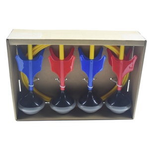 Ensemble de <span class=keywords><strong>fléchettes</strong></span> de jardin à pointe souple pour l'extérieur, grand jeu de cible volante sécurisé pour enfants et familles, idéal pour la cour, le jardin, les activités sportives et ludiques - Product Image 3