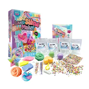 2024 Eco-Friendly Diy Kit Making Slime Toys Set Magical Fun Play Slime Kit For Kids Girls