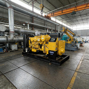 Générateur diesel Komatsu SA6D125-2 d'<span class=keywords><strong>occasion</strong></span> EGS300 220 kW 50 Hz ATS silencieux à châssis ouvert pour projets de construction - Product Image 2