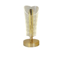 Lampe de table moderne nordique papillon design acrylique cristal nouveau modèle pour restaurant chevet chambre veilleuse batterie