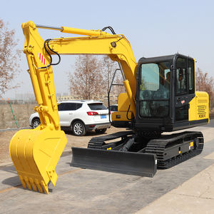 CE chino EURO5 Epa motor nuevo Mini excavadora sobre orugas fabricante 4 5 6 7 8 toneladas Mini excavadora - Product Image 4