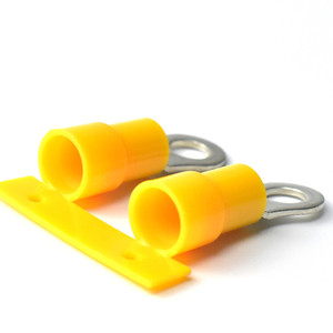 Conector de Terminal Eléctrico <span class=keywords><strong>RVN</strong></span> 5.5-5, Terminal Aislado, Terminal de Anillo, Terminal de Crimpado de Cable - Product Image 4