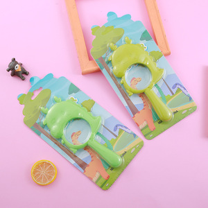 Dinosaur Magnifying Glass 60mm Acrylic Lens Educational Toy For Kids Science Exploration - Product Image 1