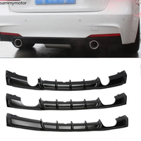 Diffuseur de pare-chocs arrière en PP noir brillant pour BMW F30 328i 330i 335i, pour BMW F30 MT M Sport 2012-2019, accessoires de voiture
