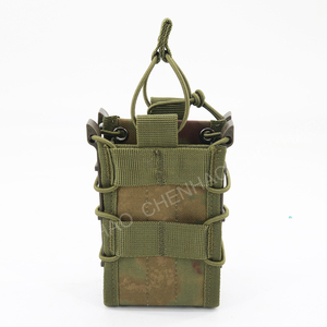 ダブルマガジンポーチバッグタクティカルギアコヨーテブラウンカバーポリエステルカモフラージュユニセックス防水タクティカルマガジンポーチ - Product Image 2