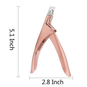 Stainless Steel Nail Tip <b>Cutter</b> Clipper Professional Fingernail <b>Edge</b> Trimmer Custom Design Manicure Tool - Product Image 2