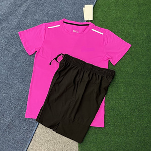 T-Shirt Sportiva Unisex Premium a Manica Corta, Asciugatura Rapida e Traspirante, <span class=keywords><strong>per</strong></span> Fitness, Corsa, Yoga e Attività all'Aperto - Product Image 6
