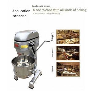 Ticari hamur makinesi 20L 30L 40L 60L 80L kek makinesi otomatik manuel Pizza karıştırıcı - Product Image 4