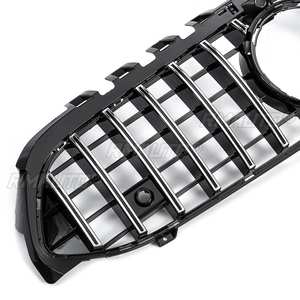 Parrilla Delantera Estilo GT W177 para Automóviles AMG, Parrilla para Mercedes Benz Clase A W177 A180 A200 A45 para AMG con Cámara 2019-2021 - Product Image 5