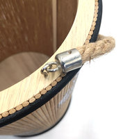 Paniers de rangement en bambou écologique, benne fait à la main, panier écologique, nouveauté