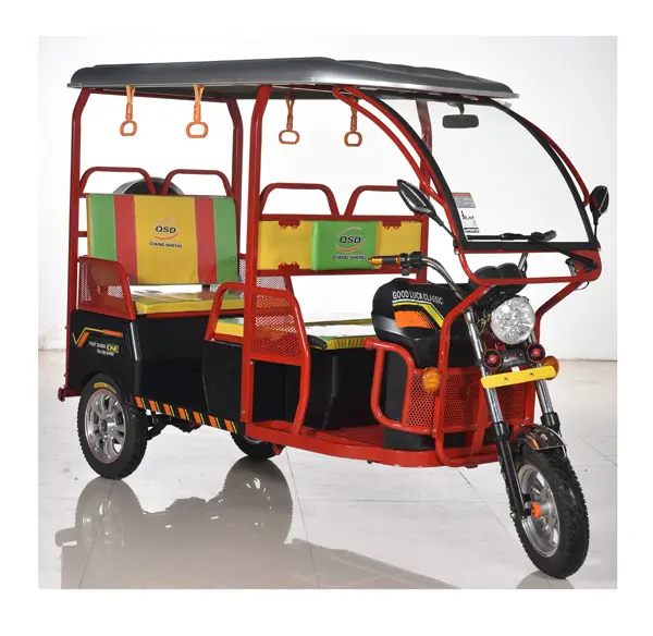 Asya sıcak satış yeni düşük fiyat üç tekerlekli bisiklet elektrikli testere taksi yolcu Moto Bajaj hindistan