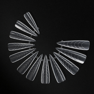 Kit d'outils de construction d'ongles pour manucure en salon, avec plaques à ongles réutilisables, moules à ongles carrés à fixation intégrale et extension, et support pour doigts à double forme - Product Image 4