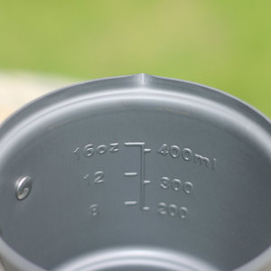Réchaud à alcool portable pliable en alliage d'aluminium SRDWOS WOSAL001 pour camping et pique-nique en extérieur, <span class=keywords><strong>coupe</strong></span>-<span class=keywords><strong>vent</strong></span> et léger, avec tasse à eau - Product Image 3