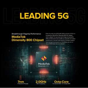 Téléphone mobile robuste <span class=keywords><strong>Ulefone</strong></span> <span class=keywords><strong>Armor</strong></span> 10 5G, Android 10, 8 Go + 128 Go, étanche IP68, smartphone 6,67 pouces FHD+, appareil photo 64 MP, NFC - Product Image 6