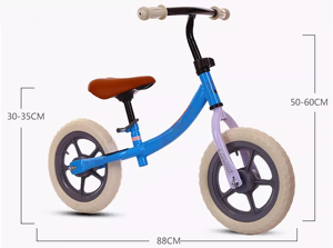 2021 nouveau vélo d'équilibre pour enfants à vendre/Mini vélo de poussée en acier à haute teneur en <span class=keywords><strong>carbone</strong></span> pour tout-petit/Cycle de <span class=keywords><strong>course</strong></span> de roue de 12 pouces avec des prix bon marché - Product Image 4